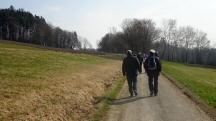 Wanderroute auf dem Haberg 