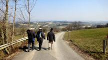  Wanderoute auf der Habergstrae 