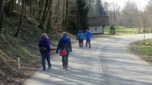  Wanderroute auf der L6154 nach Ferschnitz 
