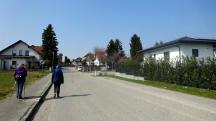  Wanderroute am Ortsanfang von Ferschnitz 