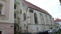 Blick zur Pfarrkirche Stein an der Donau - Pfarrkirche hl. Nikolaus