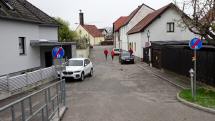  Wanderroute auf der Klomserstrae zur 1. K+L 
