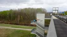  Blick zum Abstieg von der Brcke 