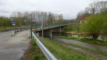 Blick auf die Wanderstrecke - berquerung der Fladnitz (Brcke B33)
