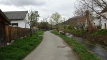  Wanderroute auf der Wehrbachgasse in Palt 