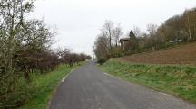  Wanderroute auf der Lissen Strae 