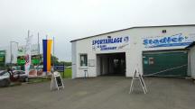 Blick zum Start-/Zielgebude - SV Union Blindenmarkt 