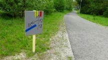  Blick zur 1. Streckenteilung 