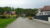 Wanderroute ber die Waldstrae in Hubertendorf 