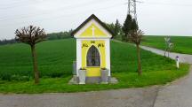 Blick zur Kapelle in Obernberg - erbaut von Familie Lechner 