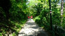  Wanderroute über den Neuweg entlang der Mödling 