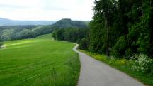  Blick auf die Wanderstrecke vom Hegerberghaus 