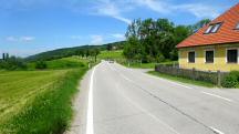  Wanderroute kurz entlang der L110 