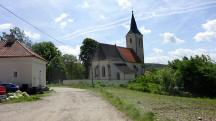 nochmals der Blick zur Filialkirche St. Peter am Anger in Auerkasten