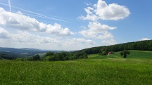  schner Fernblick zum Warthof 