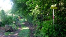  Wanderroute auf dem Dichterweg 
