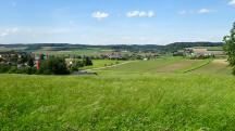  schner Fernblick Richtung Neukirchstetten 