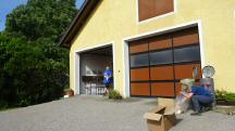  Blick zum Gebude mit der 6. K+L 