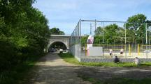  Blick auf die Wanderstrecke beim Sportzentrum 