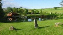  Blick zum Erlebnisteich in Albrechtsberg 