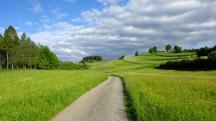  Blick auf die Wanderstrecke 