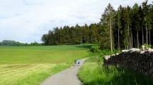  Blick auf die Wanderstrecke 