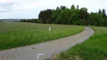  Blick auf die Wanderstrecke 