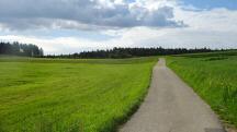  Blick auf die Wanderstrecke 