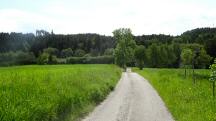  Blick auf die Wanderstrecke 