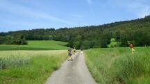 Blick auf die Wanderstrecke 
