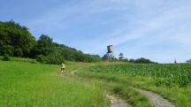  Blick auf die Wanderstrecke 