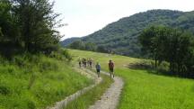  Blick auf die Wanderstrecke 