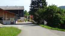  Blick auf die Wanderstrecke in Mannersdorf 