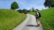  Blick auf die Wanderstrecke 