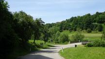  Blick auf die Wanderstrecke beim Weiler Moos 