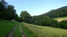  Blick auf die Wanderstrecke 