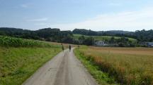  Blick auf die Wanderroute nach Gassen 