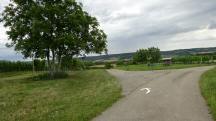  Blick auf die Wanderstrecke 