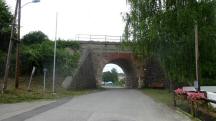  Blick zur Brcke der Franz-Josefs-Bahn 