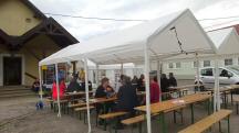 Wanderer im Zielraum 