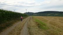  Blick auf die Wanderstrecke 