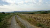  Blick auf die Wanderstrecke 