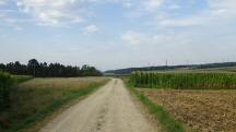  Blick auf die Wanderstrecke 