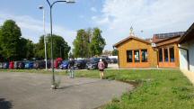 Blick auf die Wanderstrecke beim Ziel - Parkplatz 