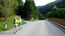  Wanderroute auf der Klammstrae 