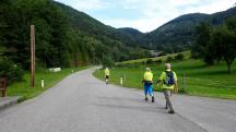  Wanderroute auf der Klammstrae 