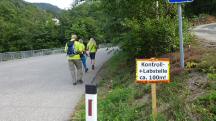  Wanderroute auf der Klammstrae 