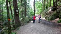  Blick auf die Wanderstrecke 