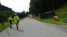  Rckroute wieder auf der Klammstrae 