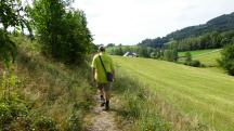  Blick auf die Wanderstrecke 